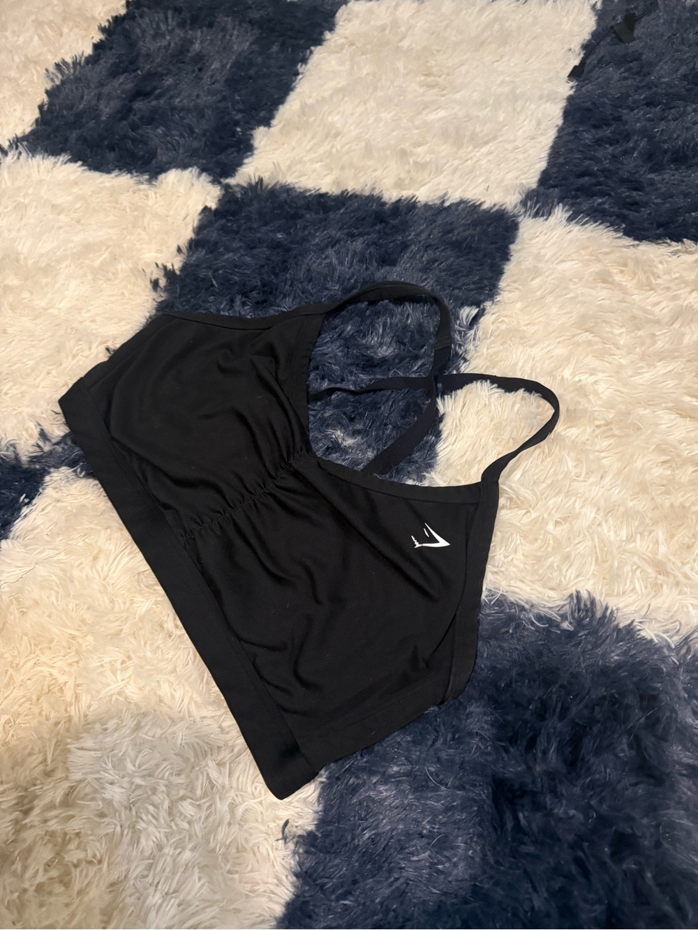 Gymshark Black Lightweight Seamless Sports Bra